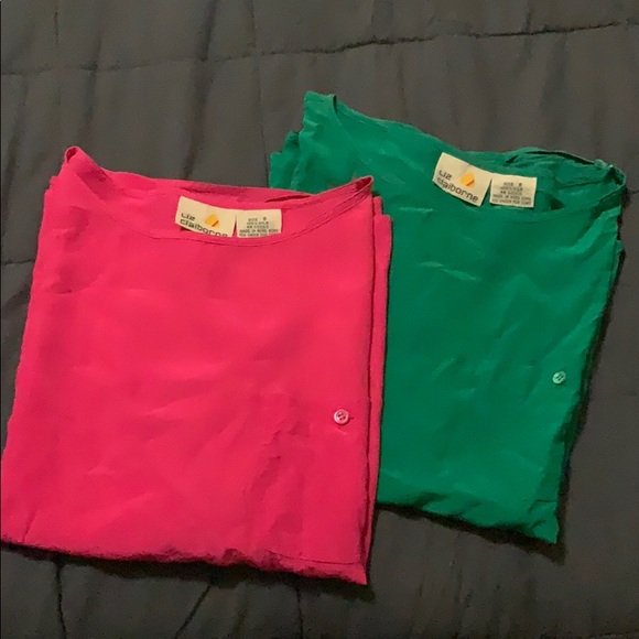 2x Silk Tops | Liz Claiborne - Picture 3 of 3